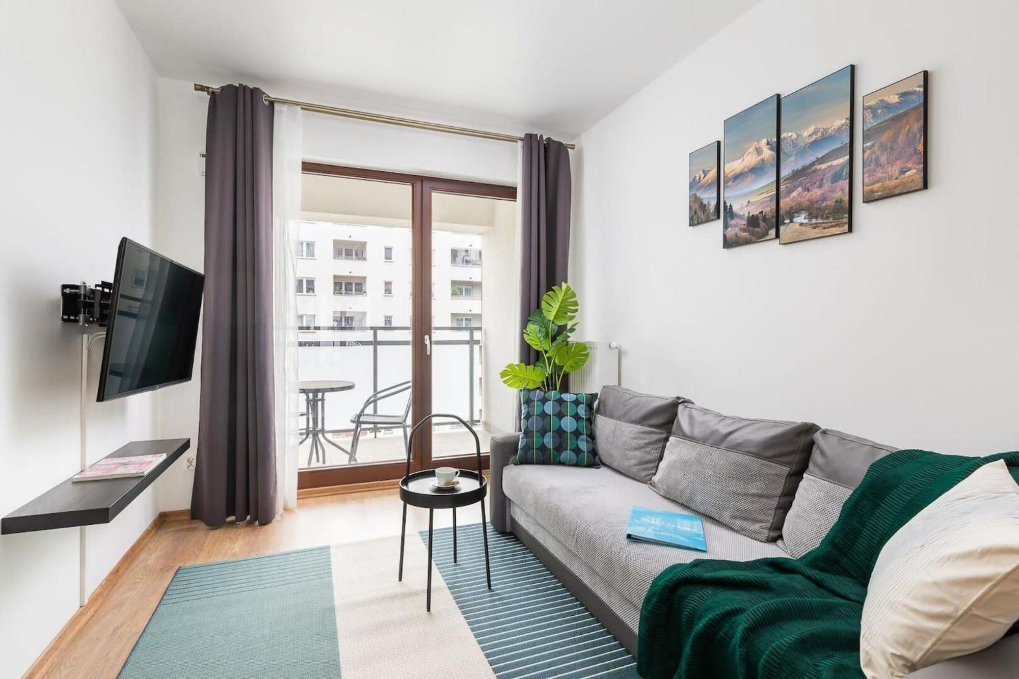 Burakowska 16 - Modern Apartment With Balcony Noclegi Renters Варшава Екстериор снимка